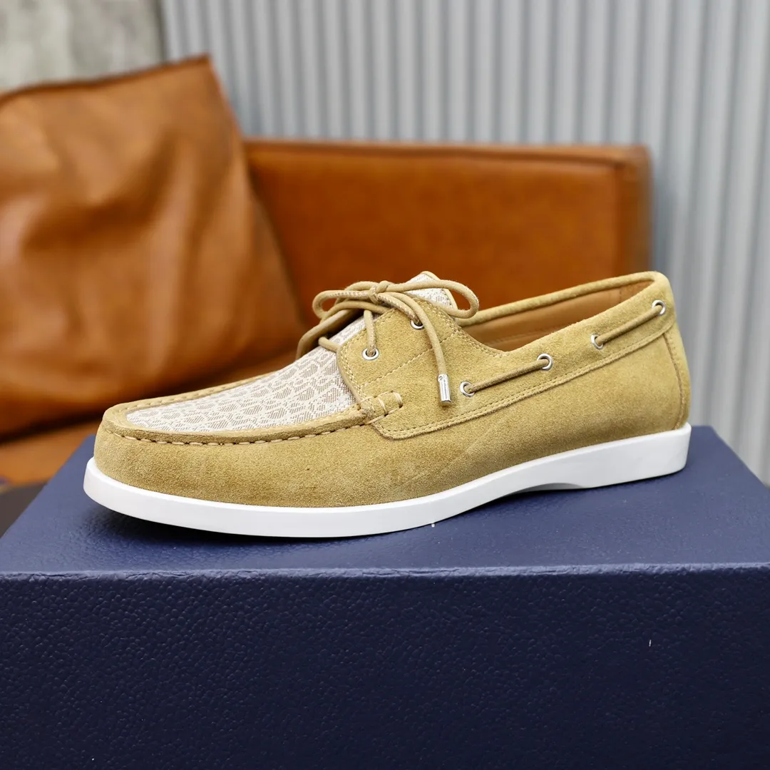Ex-factory price: 540🙅‍♂️🙅‍♂️🙅‍♂️ Brand: Dior DIOR Standard code: Men's code 38/44 (45 can be customized) Grade: Same as the official website Material: Original cowhide stitching, cowhide lining, original TPU wear-resistant soft outsole Style categories: Leisure and sports version, footwear for driving, young fashion, European and American trends, British style Color: actual picture color